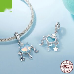 Original Diy Necklace Bracelet Accessories S925 Sterling Silver Beads